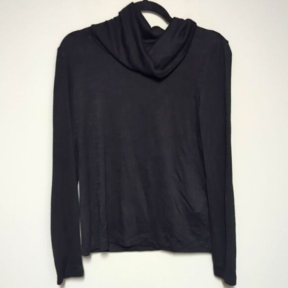 Banana Republic Black Luxespun Turtleneck - Picture 1 of 6